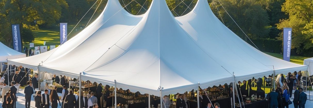Hvad koster det at leje et mastetelt til et stort event