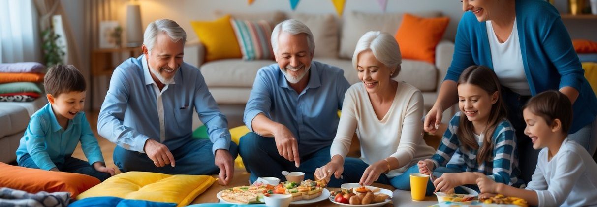 Sådan planlægger du en vellykket familiefest med overnatning